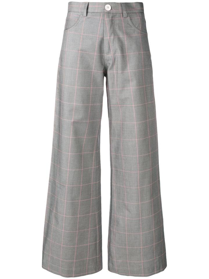 Société Anonyme Paulette Wide Leg Trousers - Grey