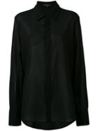 Ann Demeulemeester - Alexis Shirt - Women - Cotton - 38, Black, Cotton