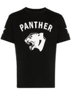 Sophnet. Panther Star Print Cotton T Shirt - Black