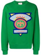 Gucci Flocked Sweatshirt - Green