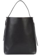 Valextra - Medium Bucket Bag - Women - Calf Leather - One Size, Women's, Black, Calf Leather
