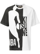 Maison Kitsuné Bi Colour T-shirt - White