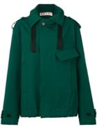 Marni Hooded Coat - Green