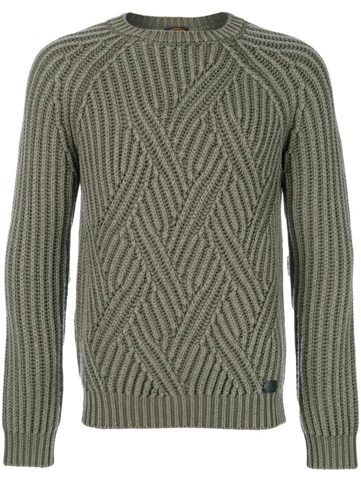 Tod's Long Sleeved Knit Jumper - Grey
