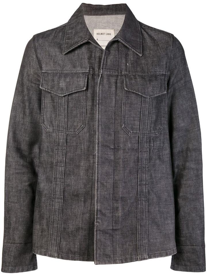 Helmut Lang Pre-owned Raw Denim Slim Jacket - Grey