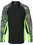 Sankuanz Camouflage Panel T-shirt - Black