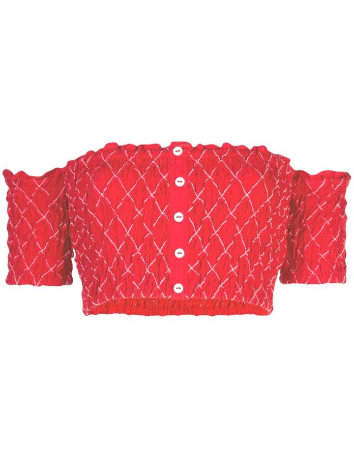 Alexis Ghada Crop-top - Red