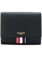 Thom Browne Logo Tab Wallet - Black
