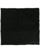 Stone Island Knitted Scarf, Men's, Black, Polyamide/viscose/cashmere/wool