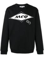 Mcq Alexander Mcqueen Diamond Logo Sweatshirt - Black