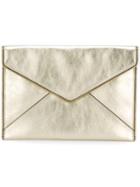 Rebecca Minkoff Envelope Clutch, Women's, Grey, Leather/polyester
