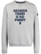 Ecoalf Graphic Print Sweatshirt - Grey