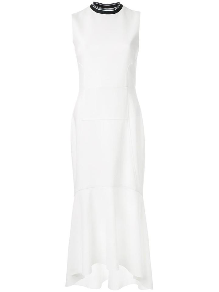 Rebecca Vallance 'breakers' Fit And Flare Dress, Women's, Size: 12, White, Polyurethane