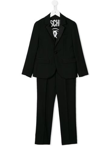 Moschino Kids Two-piece Suit, Boy's, Size: 8 Yrs, Black