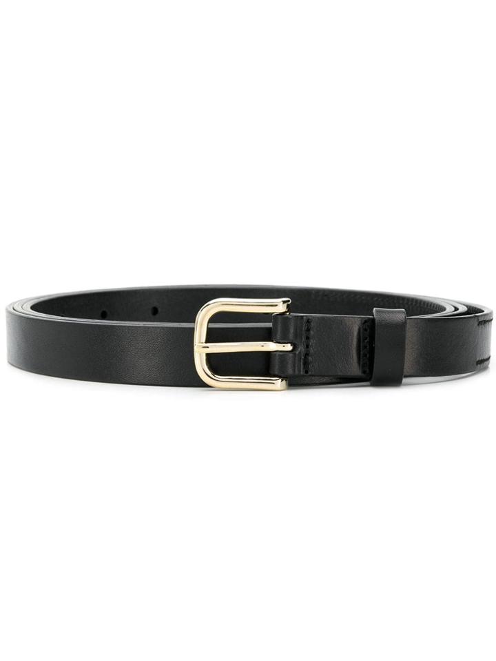 Temperley London Penelope Double Wrap Belt - Black