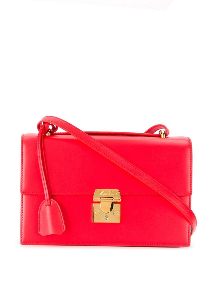 Mark Cross Downtown Crossbody Bag - Red