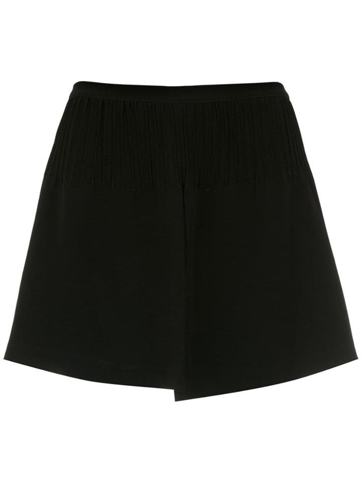 Andrea Bogosian Ribbed Shorts - Black