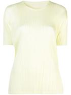 Pleats Please By Issey Miyake Monthly T-shirt - Yellow