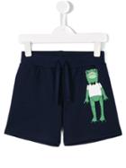 Mini Rodini Frog Shorts, Toddler Boy's, Size: 5 Yrs, Blue