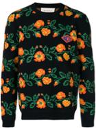 Gucci Floral Jacquard Sweater - Black