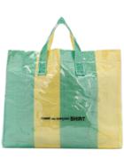 Comme Des Garçons Shirt Picnic Sheet Tote Bag - Yellow & Orange