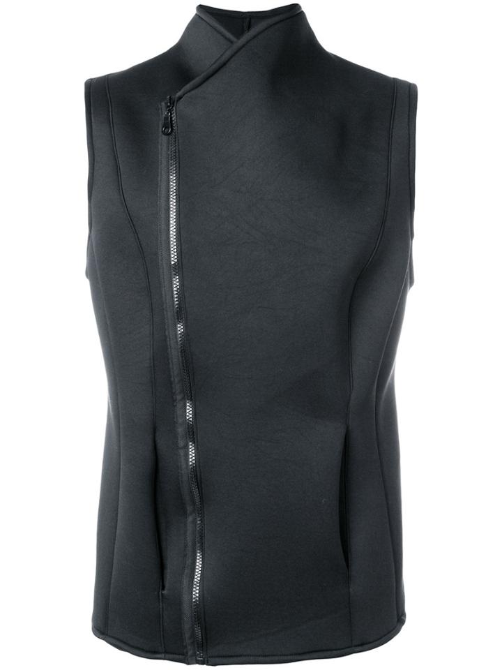 Alchemy Zipped Vest - Black