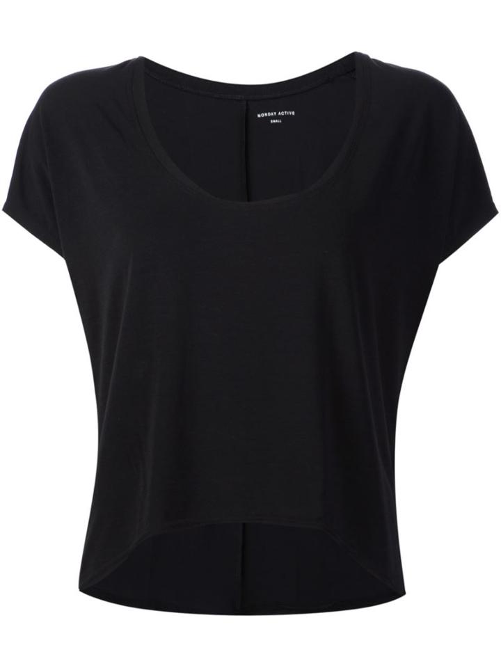 Monday Active Curved Hem T-shirt