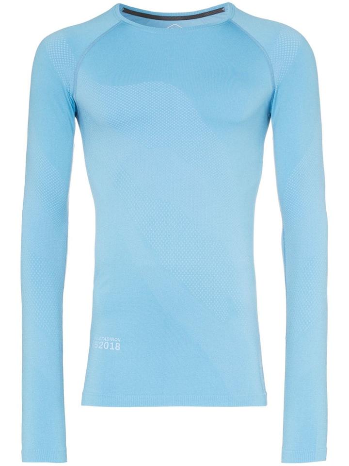 Asics X Kiko Seamless Long-sleeved T-shirt - Blue
