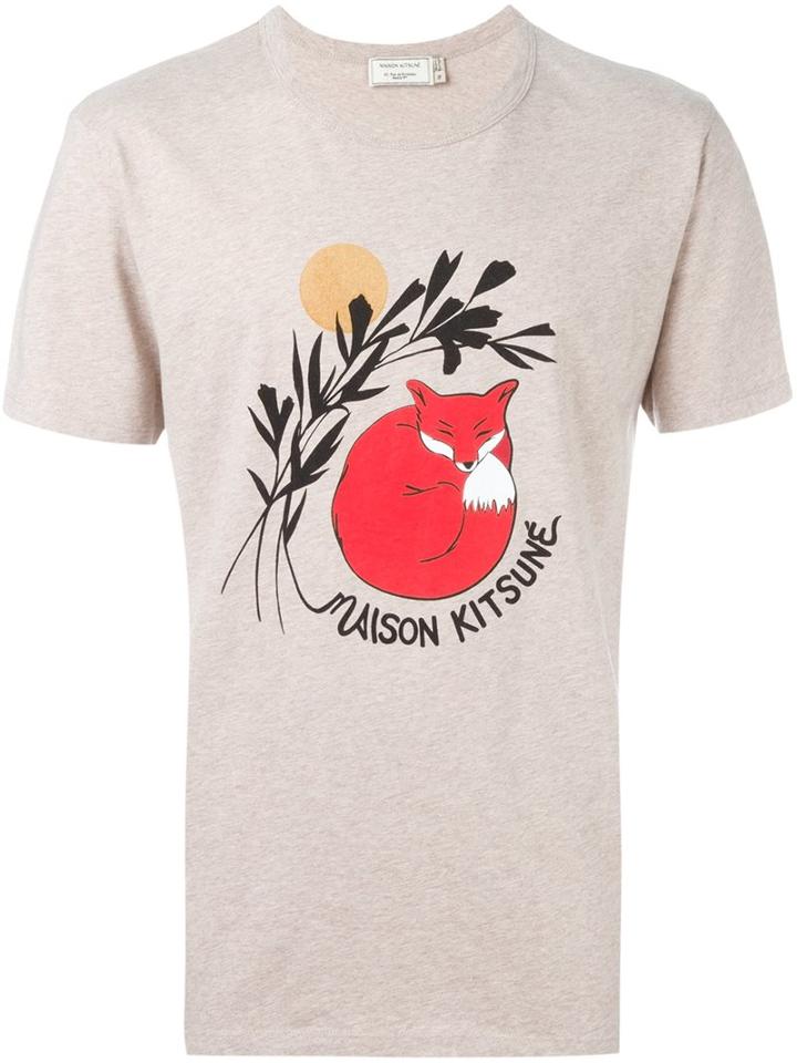 Maison Kitsuné 'dan-ah Kim Fox' T-shirt