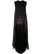 Talbot Runhof Embellished Maxi Dress - Black