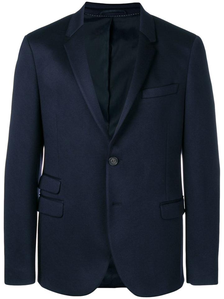 Neil Barrett Formal Single Breasted Blazer - Blue