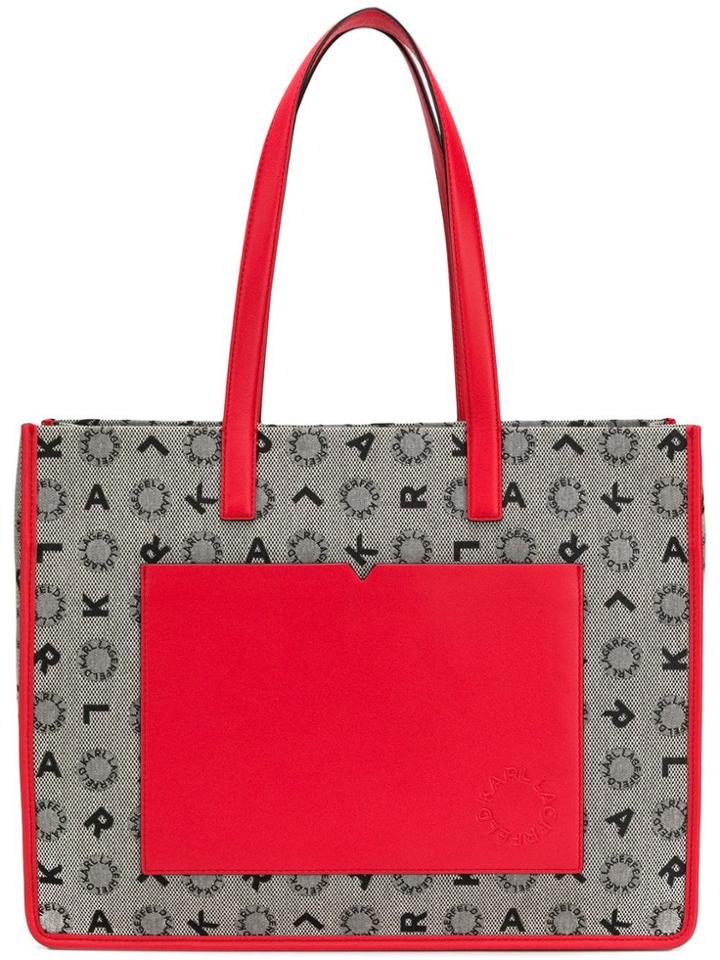 Karl Lagerfeld K/jacquard Shopper Bag - Black