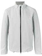 Z Zegna Zip Jacket, Men's, Size: Xl, Grey, Polyester/polyamide