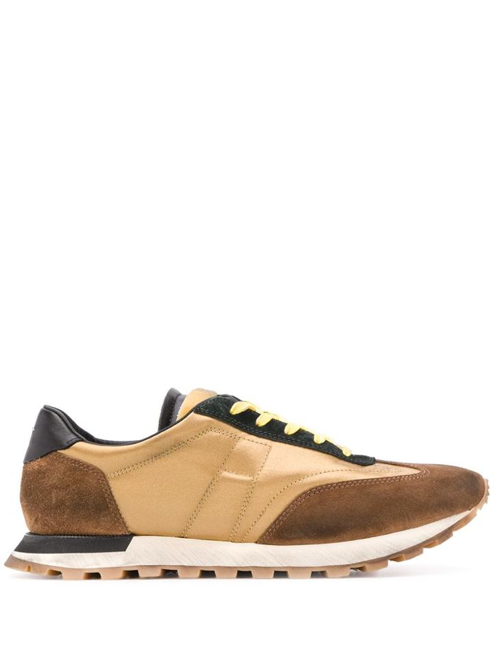 Maison Margiela Colour-block Sneakers - Brown