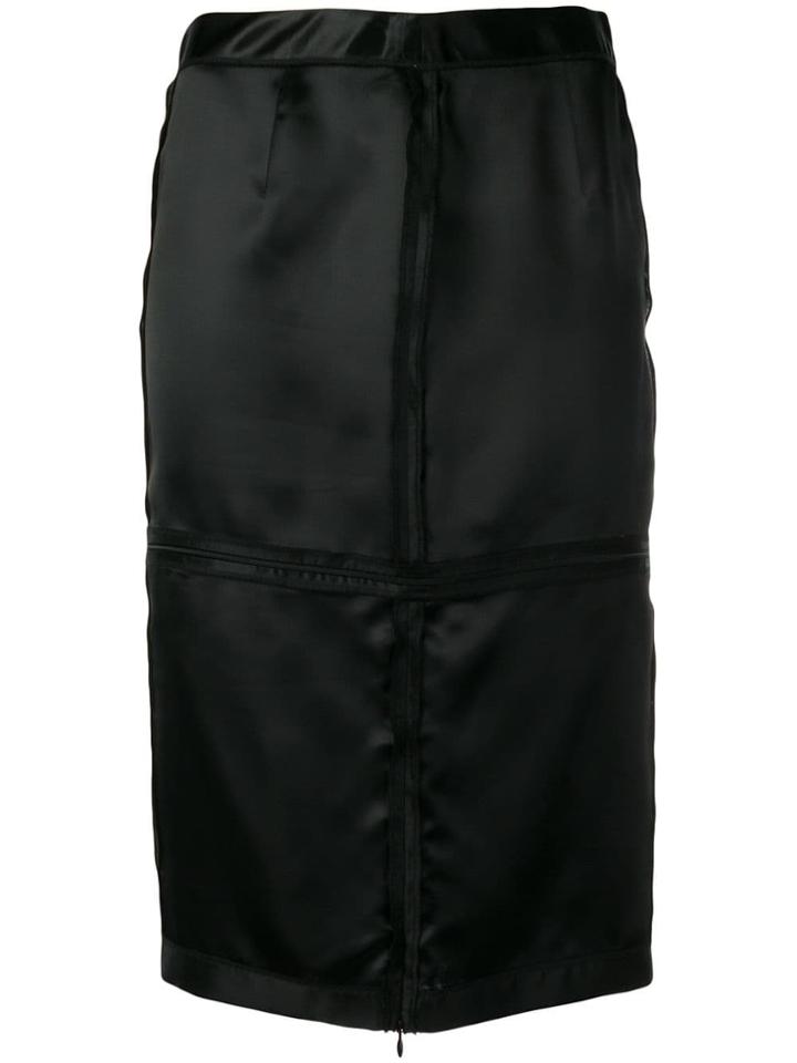Mm6 Maison Margiela Pencil Skirt - Black