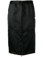Mm6 Maison Margiela Pencil Skirt - Black