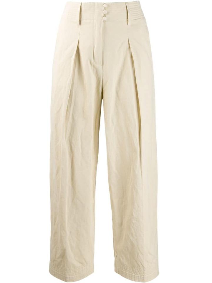 Forte Forte Pleated Trousers - Neutrals