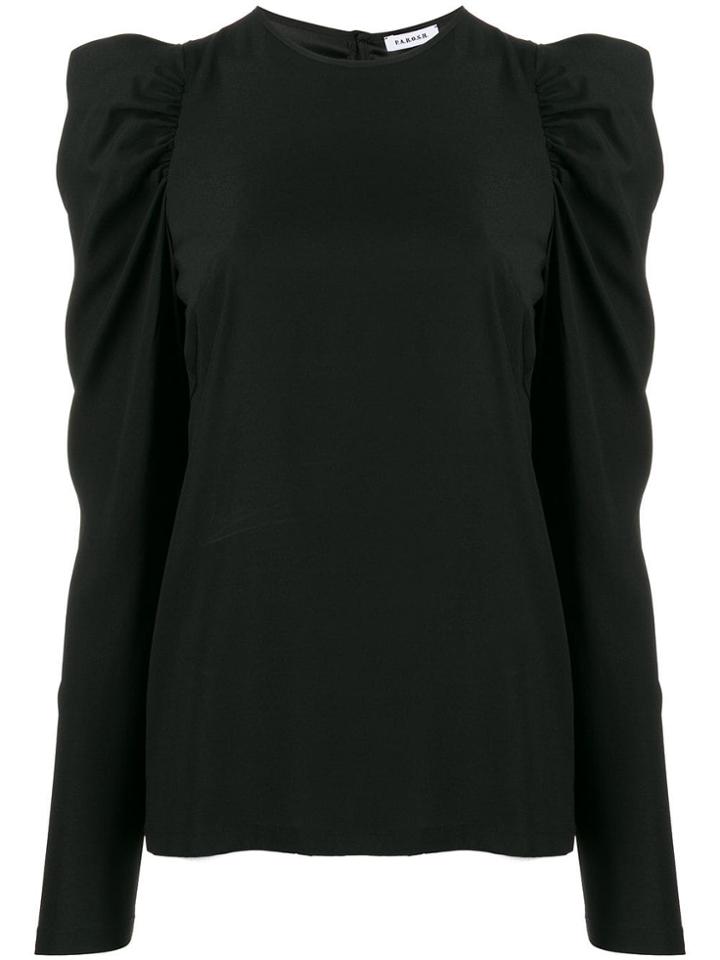 P.a.r.o.s.h. Senver Long Sleeve Blouse - Black