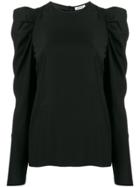 P.a.r.o.s.h. Senver Long Sleeve Blouse - Black