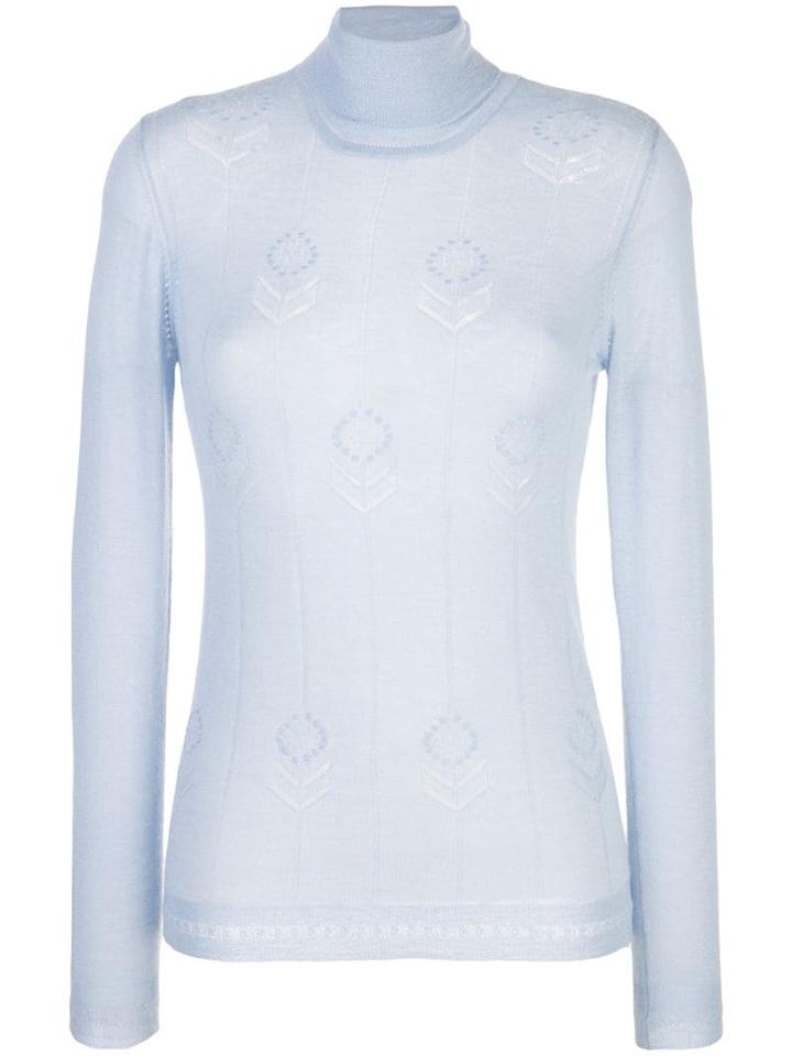 Adam Lippes Roll Neck Sweater - Blue