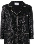 In The Mood For Love Sofia Sequin Blazer - Black