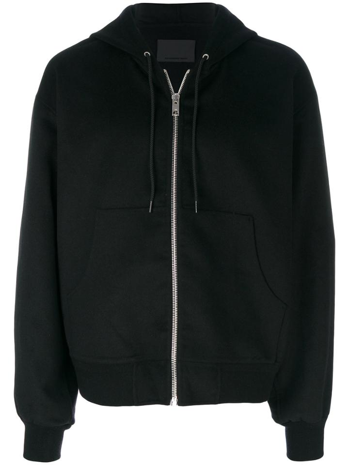 Alexander Wang Zip Up Hoodie - Black