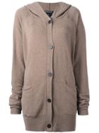 Ann Demeulemeester Button Down Cardi-coat, Women's, Size: 40, Nude/neutrals, Wool/cashmere