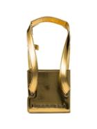 Y/project Metallic Accordion-style Tote - Gold
