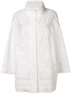 Ermanno Scervino Broderie Anglaise Jacket - White
