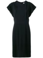 Etro Wide Sleeves Dress, Women's, Size: 44, Black, Wool/polyamide/spandex/elastane/viscose