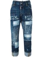 Dsquared2 'workwear' Jeans, Women's, Size: 36, Blue, Cotton/polyester