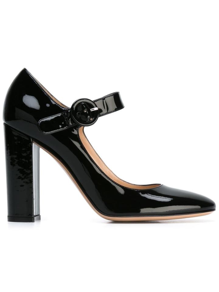 Gianvito Rossi 'lorraine' Mary Jane Pumps - Black