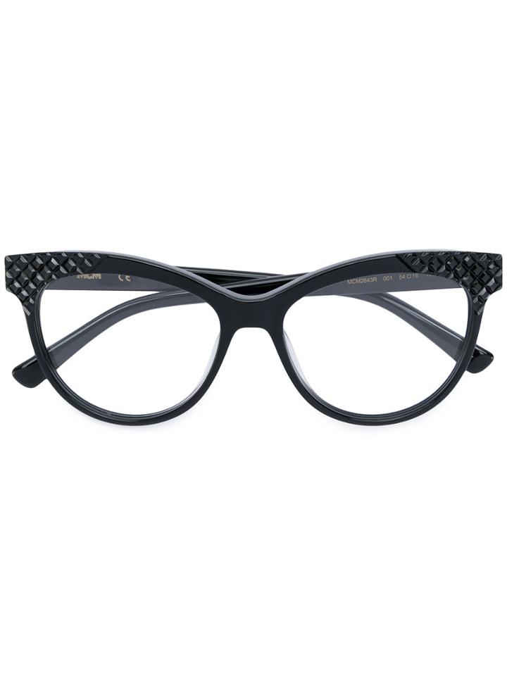 Mcm Cat Eye Glasses - Black