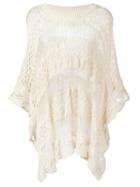 See By Chloé - Knitted Top - Women - Cotton - Xs, Nude/neutrals, Cotton